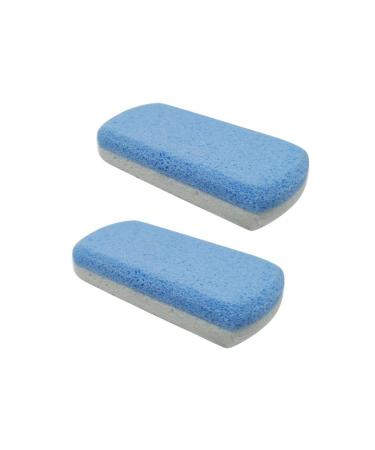 SUPVOX pumice stone for feet double color foot care exfoliating rough tools calluses remover foot file dead skin remover 2pcs