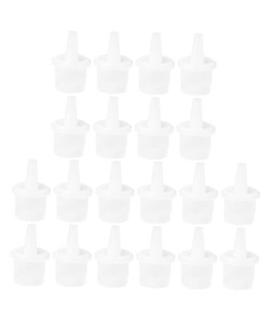 20pcs Glue Lash Tool Tools Grafted Mascara Replacement Plastic Bottle Miss Bottle Cap Universal