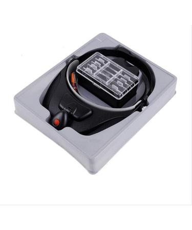 Headband Magnifier with LED Light Handsfree Reading Magnifying Glasses with LED Light 4 Detachable Lenses Interesting - Buy Online on GoSupps.com