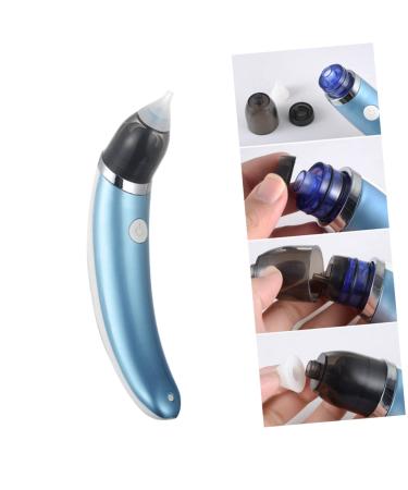 Toddmomy Electric Nose Suction for Baby Electric Nasal Aspirator Newborn Nasal Aspirator Newborn Nasal Aspirator Nose Cleaner Tool Baby Nose Cleaner Infant Household Blue Stuffy Nose Medium