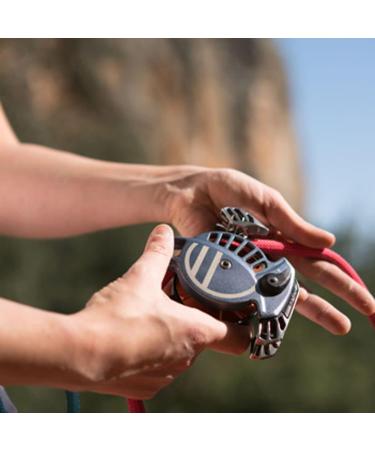 Wild Country REVO Belay Device - Gunmetal Tangerine UNI | International Shipping Available - Buy Online on GoSupps.com