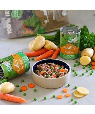 Irish Pure Premium Junior Wet Dog Food | 12 x 390g | Irish Chicken | Vitamins | Grain Free | Sensitive | with Superfood Kelp Seaweed | Wet Food for All Breeds - Buy Online on GoSupps.com