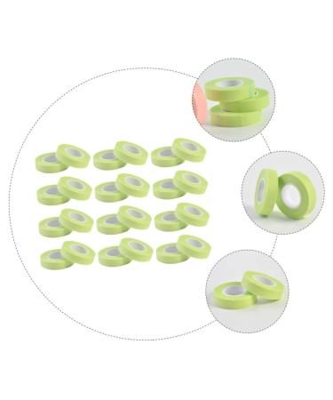 Angoily 24 Rolls Eyelash Tape - Colored Adhesive Fabric for Eyelash Extensions & Hair Care | Non-Woven Cosmetic Tape 900x1.1cm Green - International Shipping Available - Buy Online on GoSupps.com
