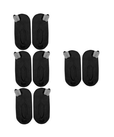 Healeved 4 Pairs Separator Boat Socks Bunion for Men Tool Bunion for Women Male Female Socks Correcting Socks Wraps Portable Orthotics Polyester Fiber