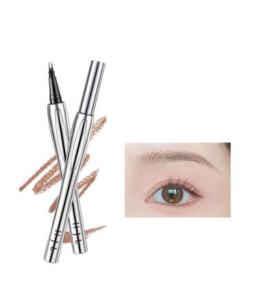Eyebrow Pencil with 2 Micro-Fork Tip Natural Looking Brows Effortlessly and Stays on All Day Waterproof Mysterious gray brown