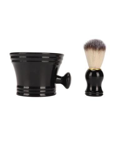 Luxury Razor Brush with Smooth Handle - Large Capacity Bowl | Perfect Gift for Men | Durable Plastic & Artificial Bristles - Buy Online on GoSupps.com