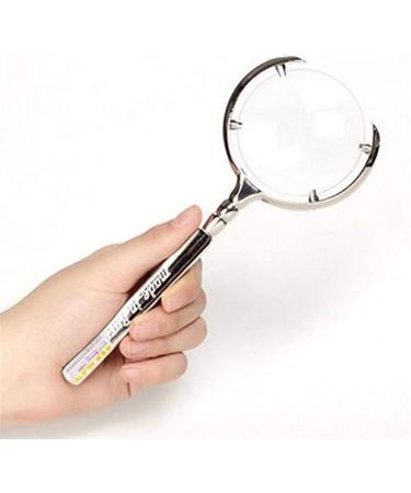 Magnifiers Full Metal Optical Glass Portable Magnifying Glass 10 Times Hd Handheld Reading Elderly Microscope Optical Lenses Protect Vision Without Hurting Eyes Lofty Ambition - Buy Online on GoSupps.com