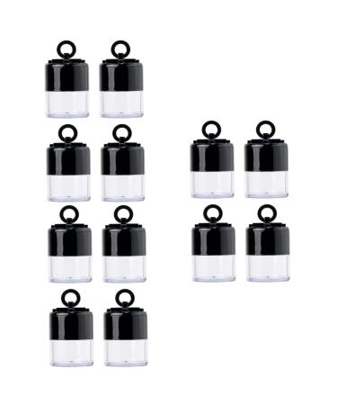 FOMIYES 12 pcs loose powder box powder box Makeup Cosmetic Jars Containers dispenser container empty powder