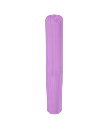 VOCOSTE 1 Pcs Vertical Stripe Toothbrush Case Plastic Traveling Toothbrush Holders Case Travel Business Purple 7.87"x1.18"