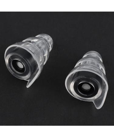 Transparent Noise Reduction Earplugs for Drummers & DJs - Ideal Sound Protection for Concerts (Black - Buy Online on GoSupps.com