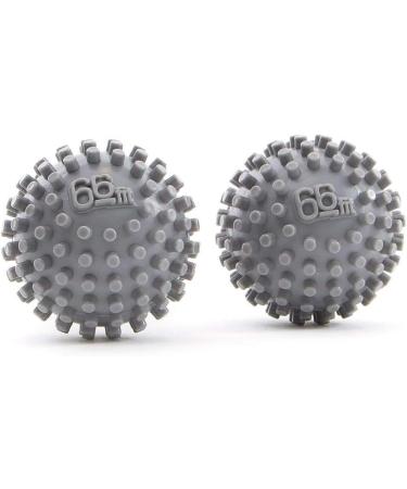 66fit Hand and Foot Massage Balls (2 pcs) - Stress Relief & Reflexology Trigger Point Myofascial Release - Buy Online on GoSupps.com