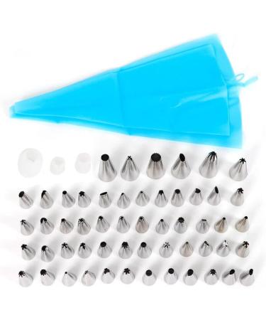 Queuca Professional Baking Accessories Set - Rotatable Cake Stand Piping Bags & Fondant Tools | Perfect for Cakes and Baked Goods - Buy Online on GoSupps.com