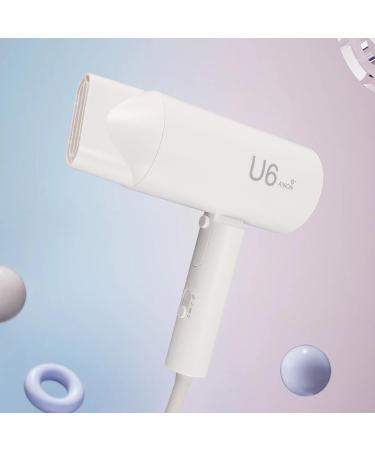 Compact Hair Dryer Fast Drying Negative Ionic Blow Dryer with Single Diffuser Nozzle Foldable Handle Travel Hair Dryer for Women Kids Outdoor (US Plug 110V) - Buy Online on GoSupps.com