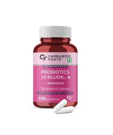 NWIL Probiotics Supplement 30 Billion for Women & Men - 100 Veg Capsules