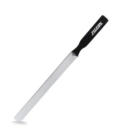 ZIZZON Stainless Steel Nail File 4 sides 7 inch Length