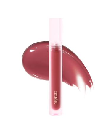 mude Glac Lip Tint 06 Mauve more Long-Lasting Liquid Stain Buildable Layer with Glossy Finish for Juicy Glowy Lips K-Beauty K-Cosmetics