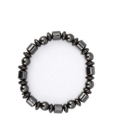 Simple Elastic Magnetic Therapy Bracelet for Elderly Ladies - Black - Enhance Wellness - Buy Online on GoSupps.com