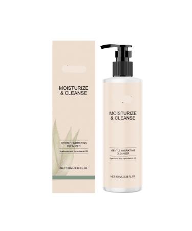 Nettoyant Visage Hydratant Doux Aux Acides Amin s - Nettoyant Doux Hydratant Nettoyant Quotidien For Tous Types De Peau(3PCS)