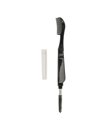 Double Head Eyebrow Brush Foldable Eyelash Separator Brow Comb Portable Makeup Grooming Tool for Separating Lashes Eliminating Mascara Clumps Grooming Brows