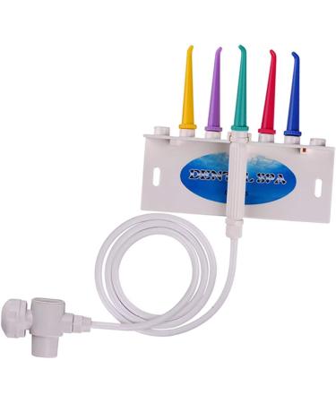 Multi-Colored Oral Irrigator & Dental Floss Set - 3 Piece Dental Care Kit for Effective Oral Hygiene - Buy Online on GoSupps.com