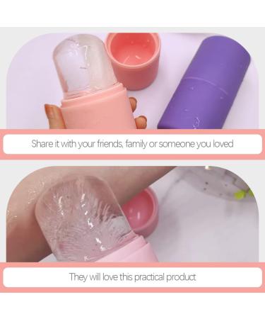 Silicone Ice Face Roller - Cooling Facial Massage Tool for Glowing Skin | Shop Now - Buy Online on GoSupps.com