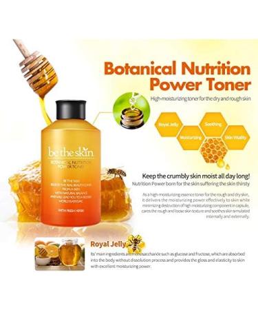 Be the Skin Botanical Nutrition Power Toner 5.07 fl oz | Deep Moisturizing Facial Toner for Dry Skin - Buy Online on GoSupps.com
