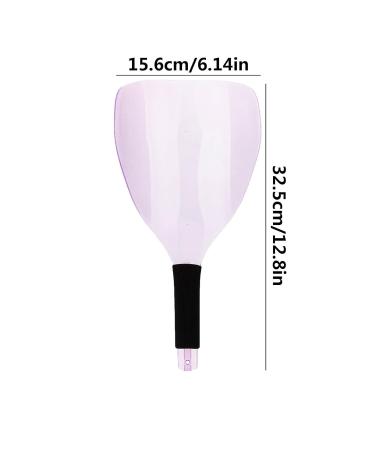 Hairspray Face Cover - Face Visor Hair Tool Facial Trimmer Baffle | Transparent Goggles Hairspray Eye Protector Hairdressing Hair Salon Tools Reusable Hairdressing Haircut Face Masque for Cutting Pink - Buy Online on GoSupps.com