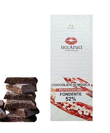 Modica Chocolate Peperoncino 100g - UCCARUCI - Offer 5 Pieces