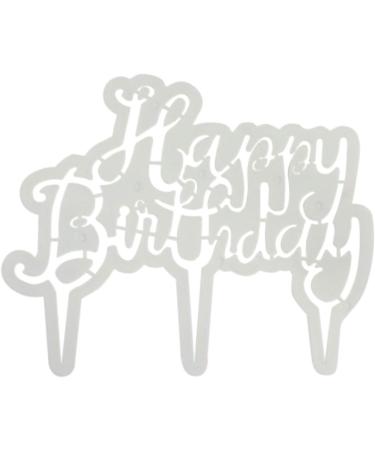 PME Cake Topper - Happy Birthday Script - Buy Online on GoSupps.com