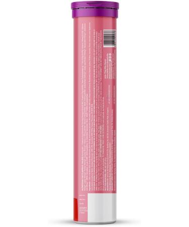 PL'IX - THE PLANT FIX Collagen Builder Bubbly Effervescent - 15 Tablets (Watermelon) for Hydrated Skin & Anti-Aging | Amino Acid Blend For Collagen Production | Vitamin C & E | 100% Vegan - Buy Online on GoSupps.com