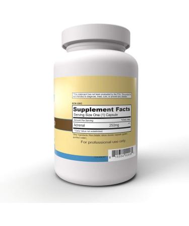 Priority One Vitamins Adrenal 250mg 180 Capsules Adrenal Support - Buy Online on GoSupps.com