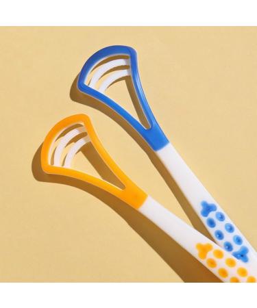 Silicone Tongue Scraper - Fight Bad Breath & Freshen Mouth | Easy to Use Red Tongue Cleaner for Adults | Essential Travel Oral Care - Buy Online on GoSupps.com