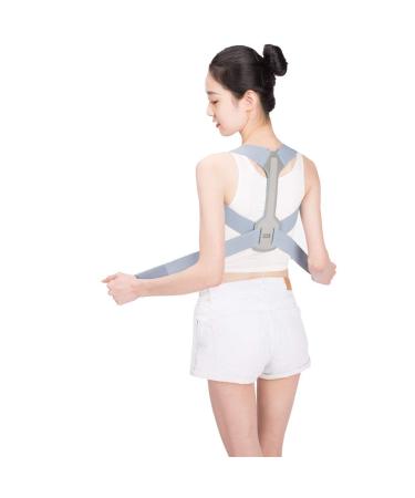 Adjustable Back Posture Corrector Belt Clavicle Spine Upper Back Waist Shoulder Posture Correction (Color : Grey Size : M) favorite gift lofty ambition - Buy Online on GoSupps.com