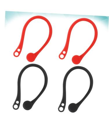UKCOCO Earphone Hooks - 4 Pairs Silicone Ear Lip Covers for Headphones Sports Ear Hooks & Earplug Holder - Buy Online on GoSupps.com