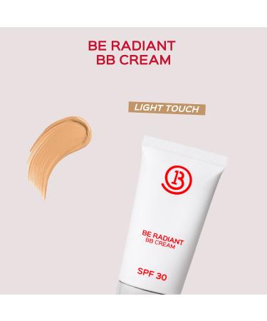 Be At One Be Radiant BB Cream | Light/Medium Coverage SPF 30 | Buildable Tinted Moisturizer for Dewy Skin | Paraben-Free Cruelty-Free Vegan Makeup | 30 ml - Buy Online on GoSupps.com