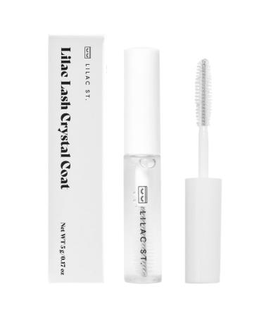 Lilac St. - Lilac Lash Crystal Coat - Glossly & Clear Lash Sealant - Long Lasting Lash Application - Extend Wear - Brush Applicator Tip - Waterproof - Cruelty Free Vegan Women Founded - 0.17 fl oz