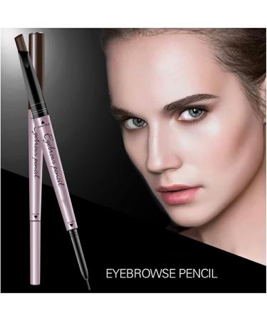 twcrvil Smudge-Proof Eyebrow Pencil Portable Handheld Eye Brow Filling Pen Women Work Party Beauty Cosmetics Birthday Gifts Dark Brown - Buy Online on GoSupps.com