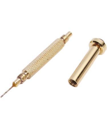 So Beauty 2pcs Gold Hand Drill Dangle Pierce Piercing Nail Art UV Gel Acrylic Tips Tool - Buy Online on GoSupps.com