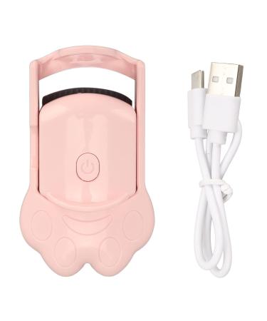 Heated Eyelash Curler USB 2 Temperature Modes Rechargeable Long Lasting Handheld Electric Eyelash Curler
