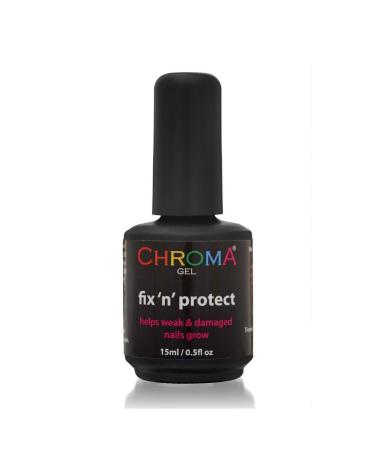 Fix and Protect - Nail Repair Treatment to help the nail naturally repair and grow. Cures in LED or UV Lamp