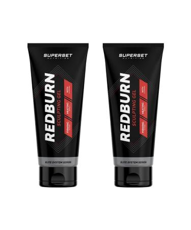 Superset Nutrition | Redburn Gel (2x200ml) | Slimming Gels & Creams | Duo Pack Sculpting Gel
