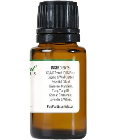 PurePlant Essentials 100% Pure Calm Inner Peace Organic and Wild Crafted Essential Oils Blend - 18 ml - Buy Online on GoSupps.com