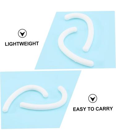 Minkissy 10 Pair Anti-Snag Silicone Ear Grips - Reusable Ear Bracket Hooks for Masks - White Rubber Ear Protectors for Comfortable Wear - Buy Online on GoSupps.com