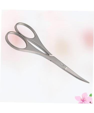 1pc Nose Hair Scissors & Eyebrow Trimmer - Precision Vibrissa Scissors for Perfect Grooming - Buy Online on GoSupps.com