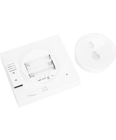 Bathroom Accessories Digital Clock Ring Dynamic Hand Time Display Supports Digital Display Time Display for Bathroom (White Pisa Leaning Tower Type) - Buy Online on GoSupps.com
