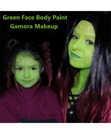 Mysense Amazon Green Face Body Paint Makeup Water Based Cream Face Painting for Adults Children Cosplay SFX Costumes Festivals Halloween - Buy Online on GoSupps.com