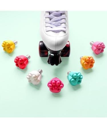 Mruabtiy 2 Pack Roller Skates Toe Stops Plugs - 82A PU Rubber Brake Block Stoppers | Adjustable Replacement Toe Stops | Mix Blue Skate Accessories - Buy Online on GoSupps.com