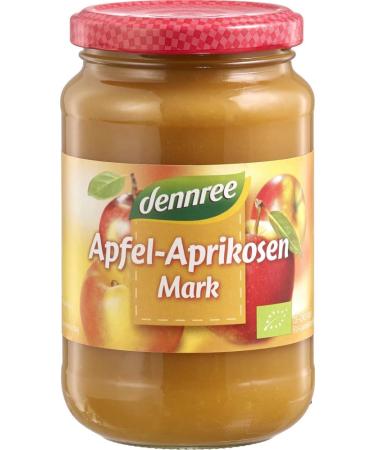 dennree Organic apple and apricot mix (2 x 360g) - Buy Online on GoSupps.com