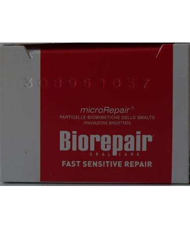Biorepair Fast Sensitive Repair Toothpaste - MicroRepair Formula (Pack of 3) | Italian Import - 2.5 oz Each - Buy Online on GoSupps.com