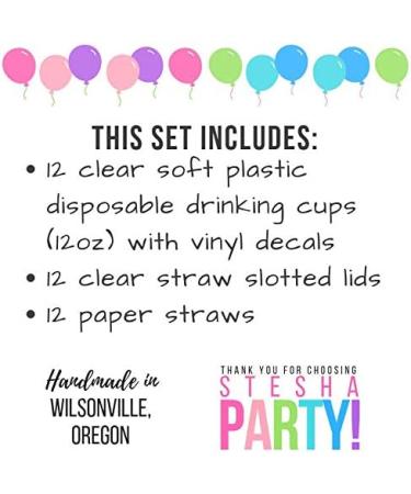 Train Party Cups - Set of 12 | Transportation Birthday Supplies for Boys - Buy Online on GoSupps.com